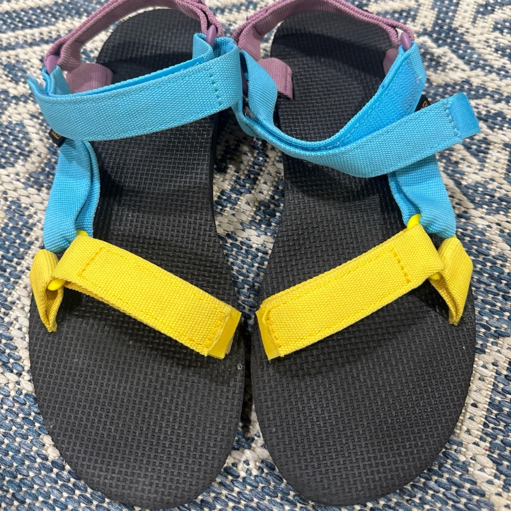 Colorful Strappy Sandals Teva